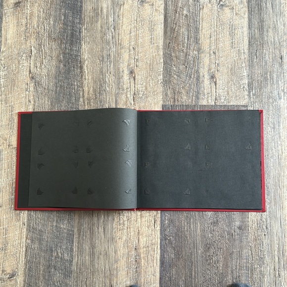 Vintage Photo Photograph Album Scrapbook Red Embossed SPFD 15 x 11” - Picture 5 of 8